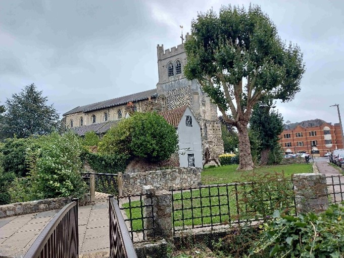 Description of first image